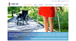 Desktop Screenshot of med-ap.pl